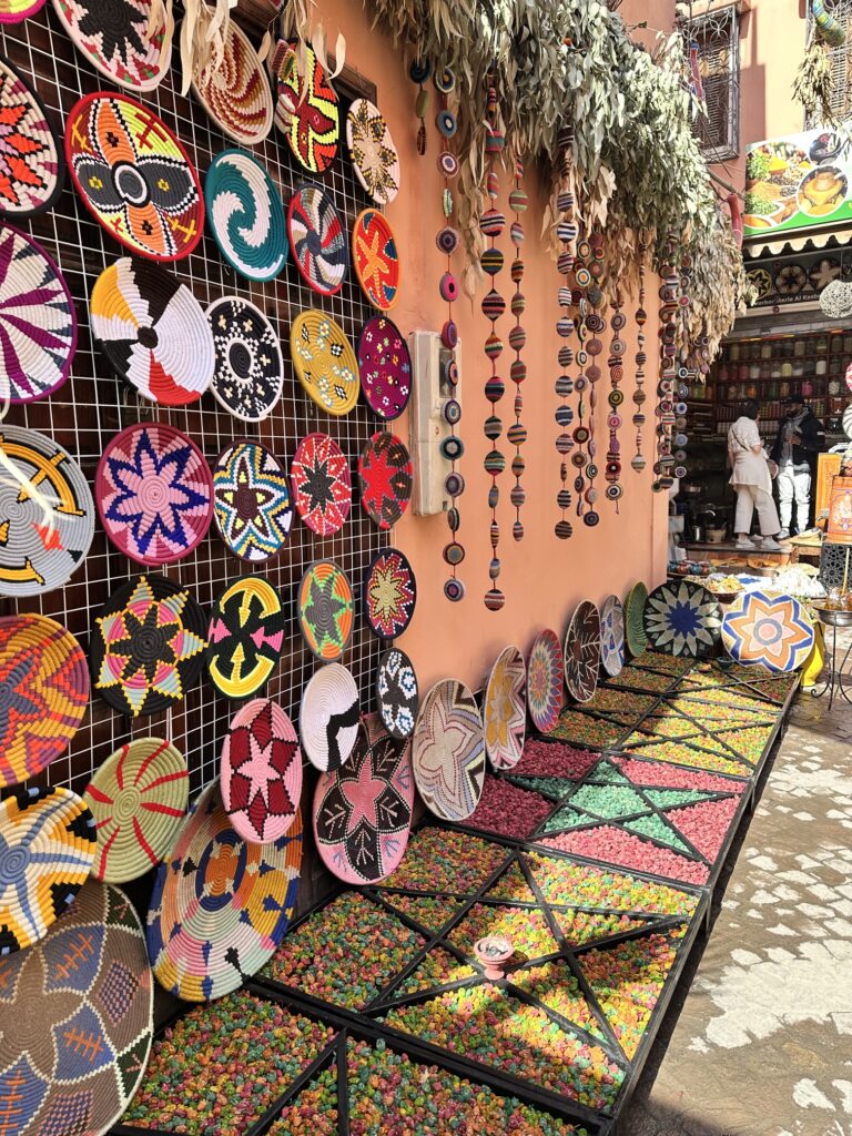 Colourful streets of Marrakesh