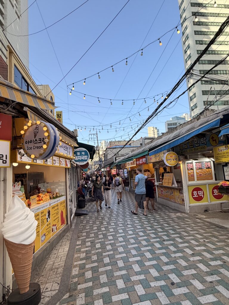 Lunch at Haeundae Traditional Market