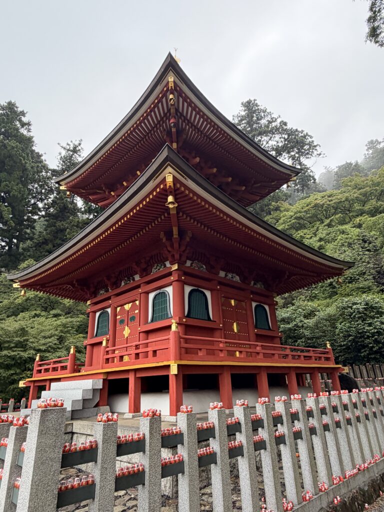 Pagoda at Katsuo-ji Temple