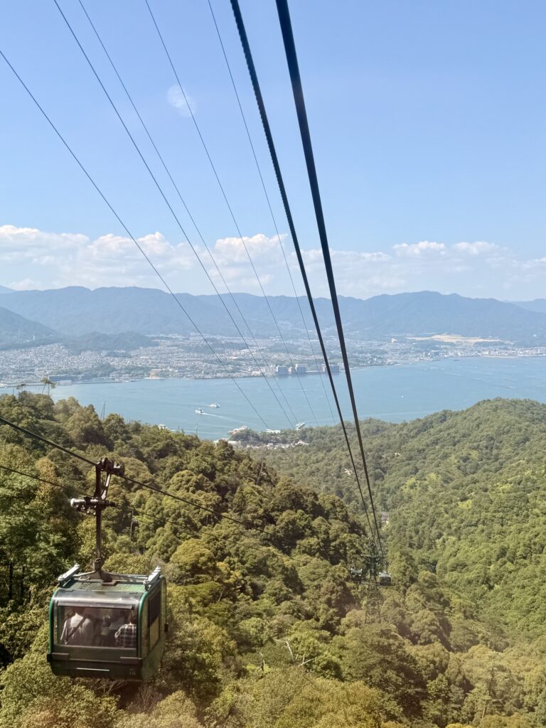 Cable Car to Mount Misen