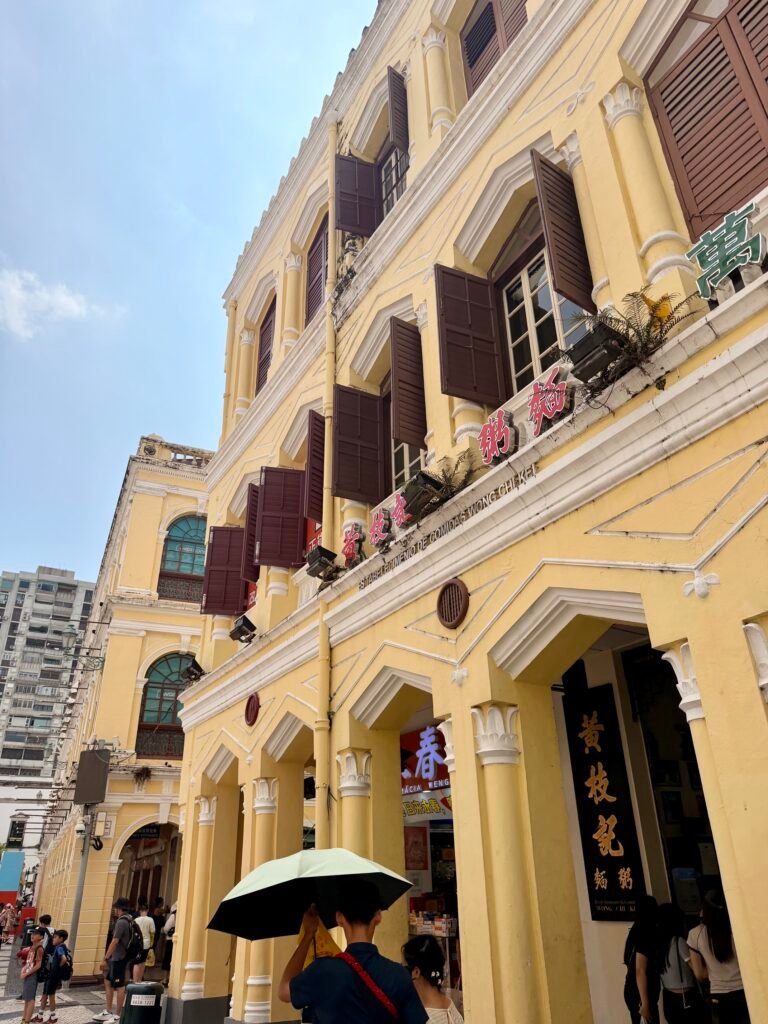 Portugese architecture in Macau
