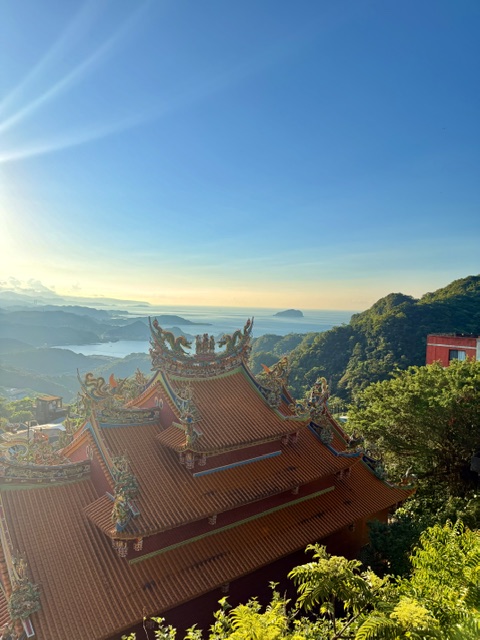 Temple from Jiufen