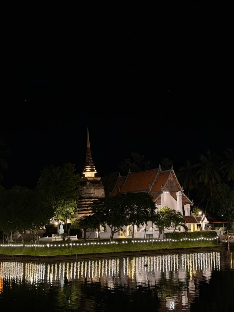 Sukhotai at night